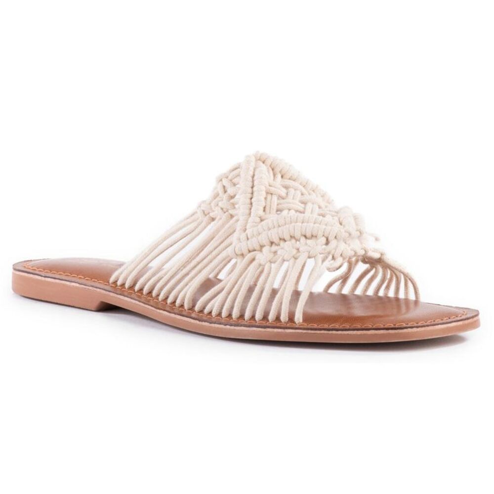 NIB Seychelles Cream Woven Sandals